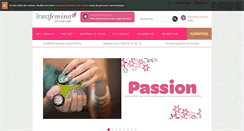 Desktop Screenshot of linea-femina.com